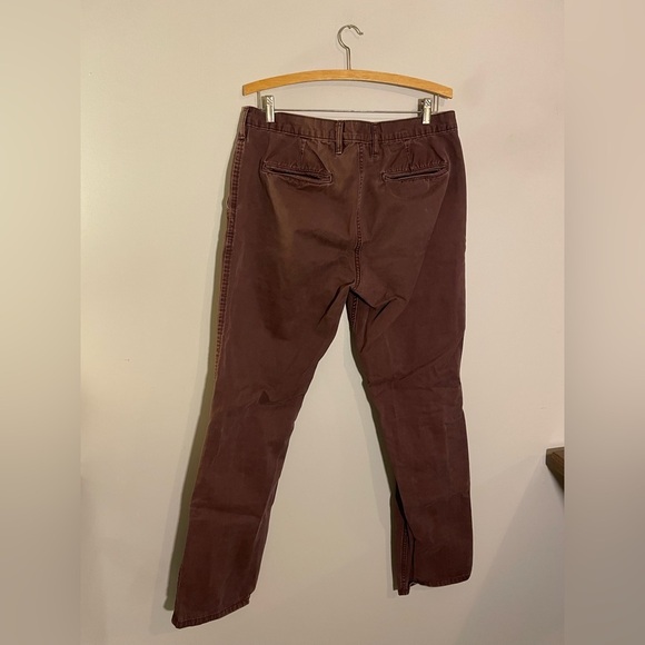 Gap Men’s Maroon Khaki Pants chinos - Picture 5 of 5